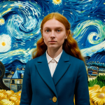 미술문화기획사의 글로벌 트렌드 분석 - Immersive Art Experience**

"A young woman in stylish Parisian clothing (fully clothed, appropriate ...