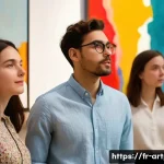 Home 18 미술문화기획사의 홍보 및 마케팅 전략 - **Prompt: The Art of Storytelling and Authentic Connection**
A diverse group of adults and young...